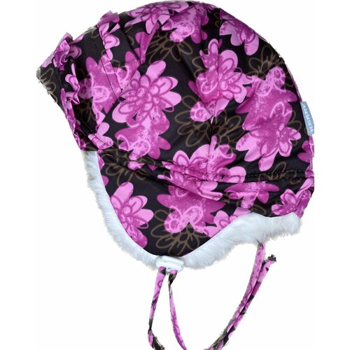 фото Шапка ушанка kerry, размер 50, фуксия, розовый