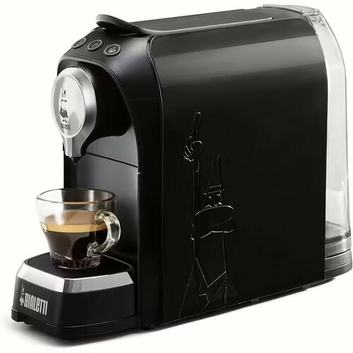 Кофеварка капсульная Super Bialetti на одну чашку 1200Вт черная 1459000₽