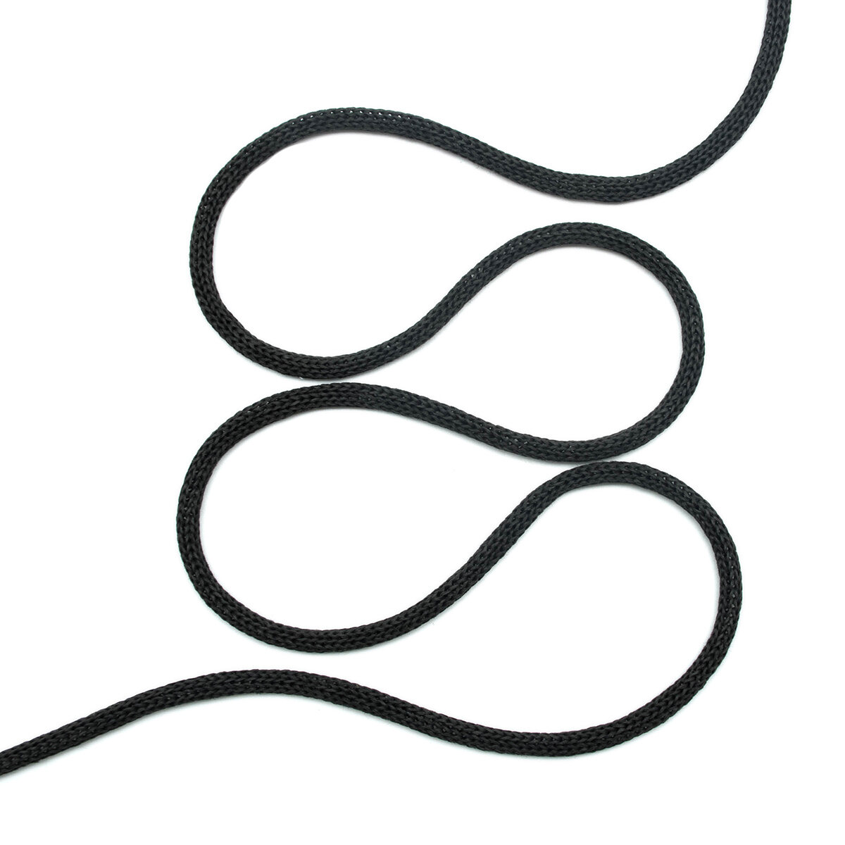 Эко-шнур бумажный декоративный 5мм*100м (PR001 черный)