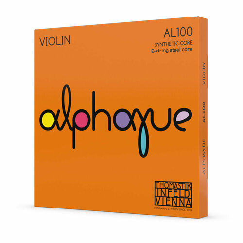 Струны для скрипки Thomastik Alphayue AL100 1/4 (4 шт) al100 1 4 alphayue комплект струн для скрипки размером 1 4 среднее натяжение thomastik