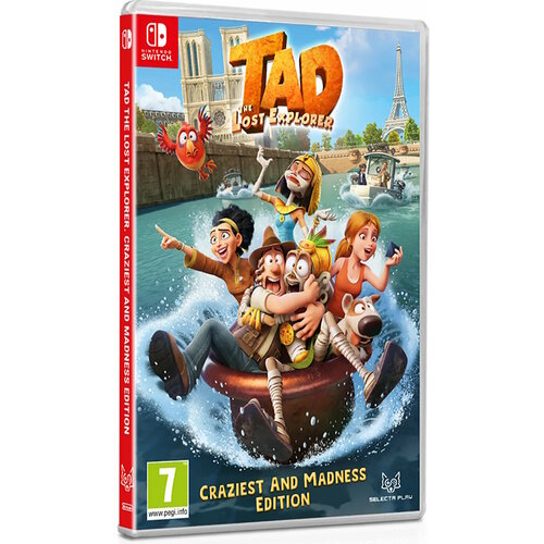 Tad the Lost Explorer Craziest and Madness Edition (Switch) английский язык