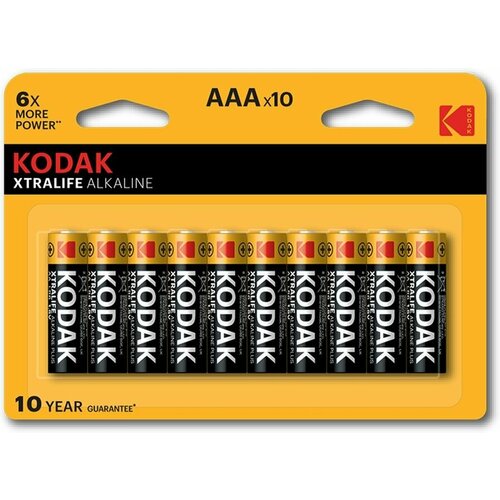 Алкалиновые батарейки Kodak CR2032/AAA, 10 шт. батарейки kodak ааа 4 шт мизинчиковые