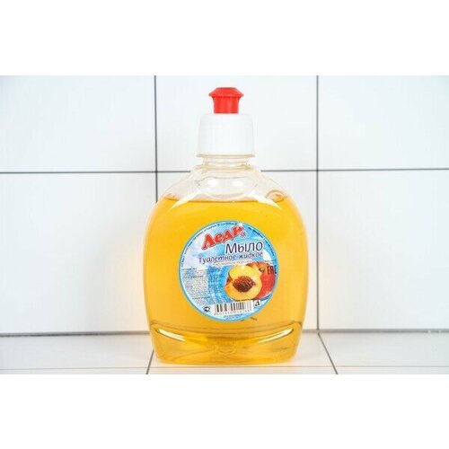 Мыло жидкое Леди-Е 0,3кг (пуш-пуш) персик (4 кг.)