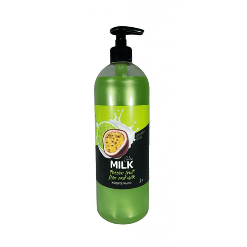 Жидкое мыло VitaMilk с ароматом лайма и молока 1000мл