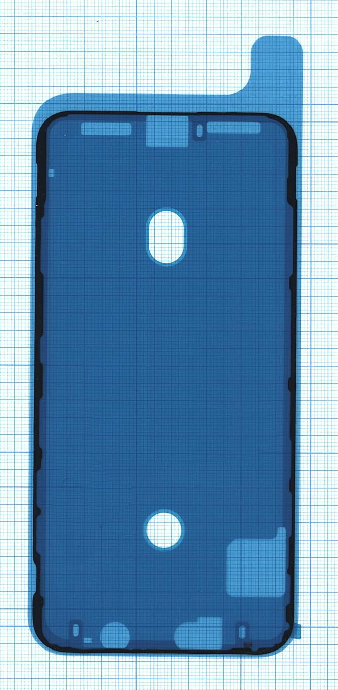 Водозащитная прокладка (проклейка) для iPhone XS MAX черная