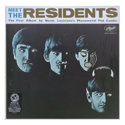 Виниловые пластинки, New Ralph Too, MVD Audio, Cherry Red, THE RESIDENTS - Meet The Residents (3LP+7 Single)