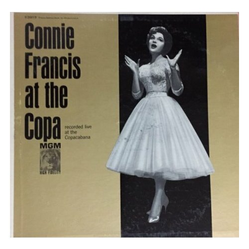 Старый винил, MGM Records, CONNIE FRANCIS - At The Copa (LP , Used)