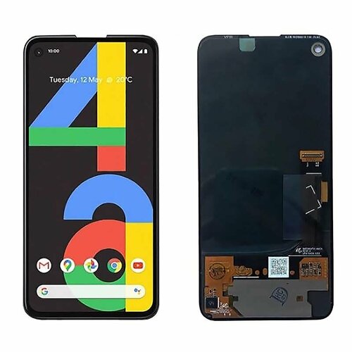 Дисплей для Google Pixel 4A (4G) AMOLED в сборе с тачскрином (Black)