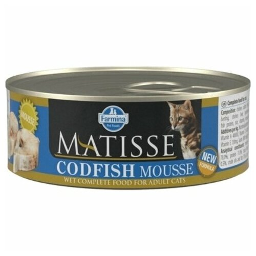 Farmina Matisse Cat Mousse - Консервы мусс треска - 0,085 кг