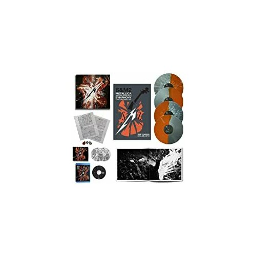 Виниловые пластинки, Blackened Recordings, METALLICA - S&M 2 (4LP+2CD+Blu-ray) new remote control ak59 00145a for samsung blu ray fit for dvd player bd em57 bd em57 za bd em57c bd em57c za bd em59