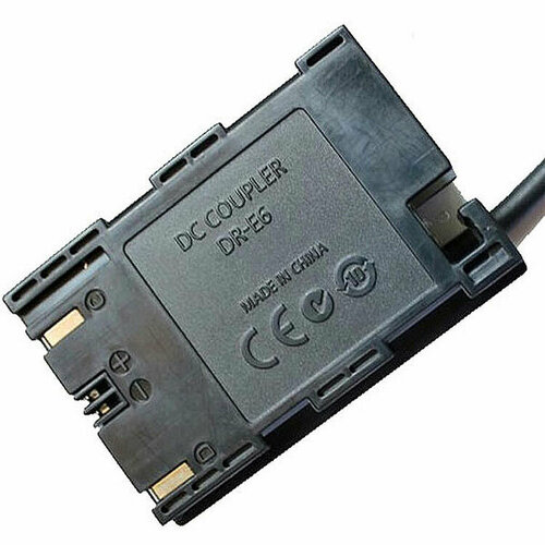 Адаптер переменного тока Sanger ACK-E6 для Canon адаптер питания tether tools relay camera coupler crce6 замена lp e6