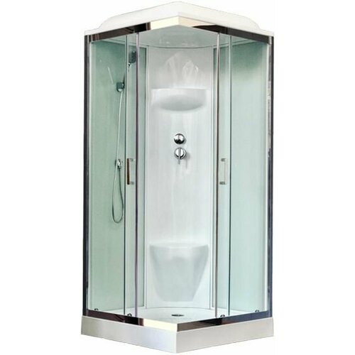 Royal Bath Душевая кабина Royal Bath RB 80HP6-WT-CH душевая кабина royal bath rb80hp7 wt ch