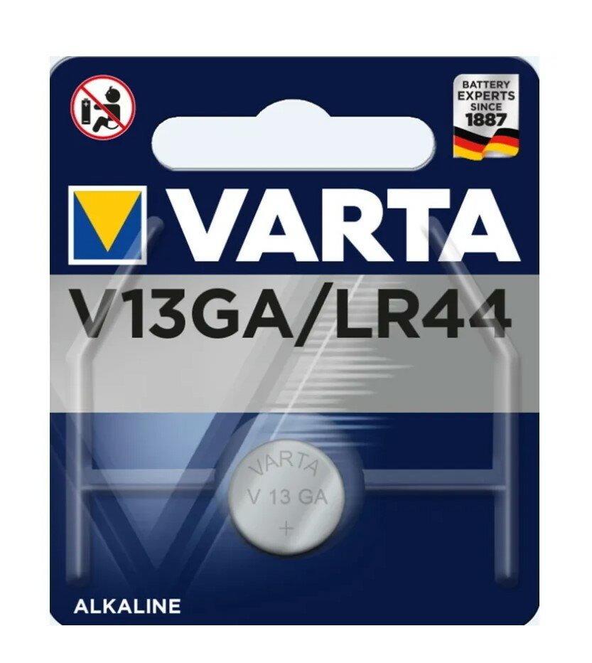 Элемент питания Varta Alkaline V13GA 1,5V (1 шт)