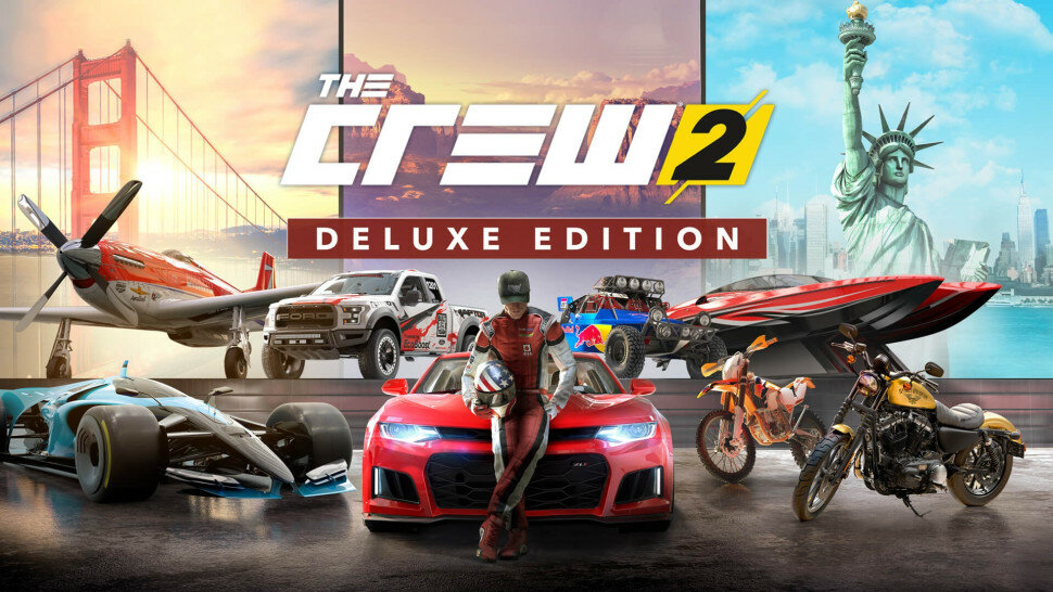Игра The Crew 2 - Deluxe Edition для PC, русский перевод, Uplay, электронный ключ