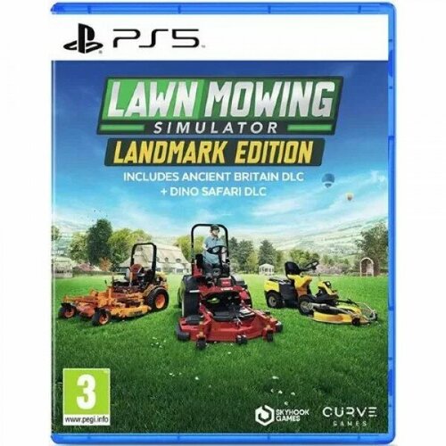 Lawn Mowing Simulator: Landmark Edition (русские субтитры) (PS5) lawn mowing simulator landmark edition ps5 русские субтитры