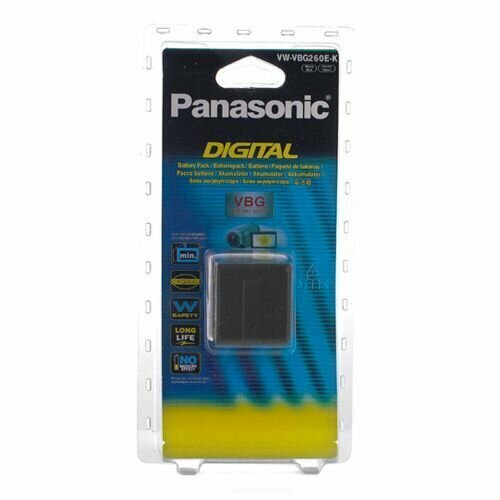 Аккумулятор Panasonic VW-VBG260 для Panasonic TM700, HS700, SD700, TM300