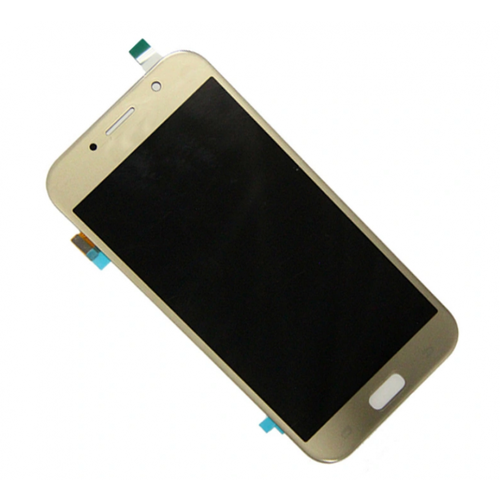 Дисплей для Samsung A720F (A7 2017) в сборе с тачскрином Золото - A (AMOLED) дисплей для samsung j320f j3 2016 в сборе с тачскрином золото a amoled