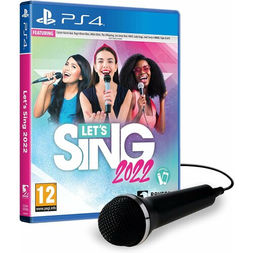 Let's Sing 2022 - Single Mic Bundle (PS4) английский язык