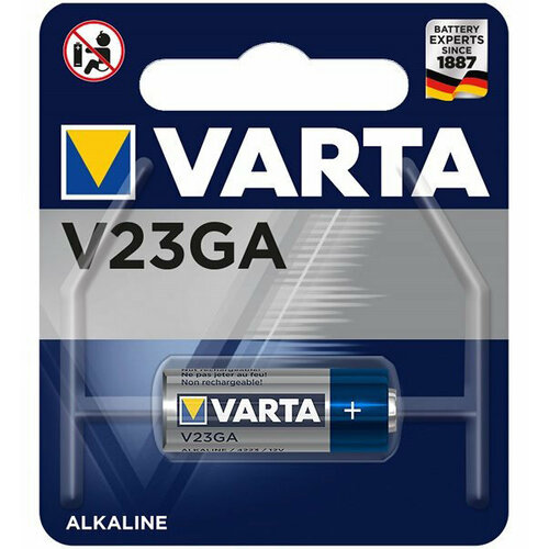 Батарейка щелочная VARTA A23, V23GA, MN21 (12V) батарейка smartbuy mn21 23a 12v алкалиновая bc5