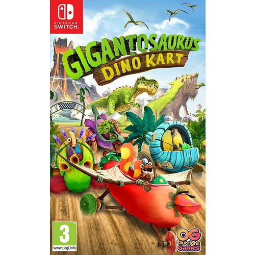 Gigantosaurus: Dino Kart (Switch) английский язык ps4 игра outright games gigantosaurus dino kart