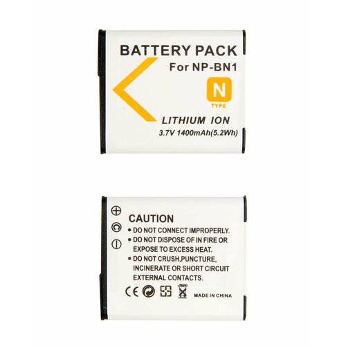 rechargeable battery аккумуляторная батарея для фотоаппарата sony cyber shot dsc j np bn1 3 7v 1400mah Battery / Аккумуляторная батарея для фотоаппарата Sony Cyber-shot DSC-J (NP-BN1) 3,7V 1400mAh