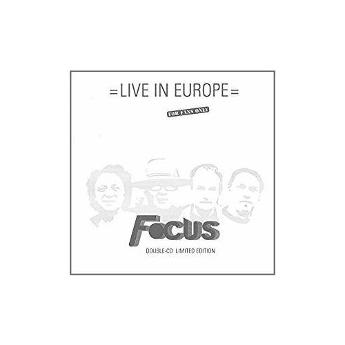Компакт-Диски, IN AND OUT OF FOCUS RECORDS, FOCUS - Live In Europe: Double Cd Limited Edition (2CD) компакт диски mascot records black country communion live over europe 2cd