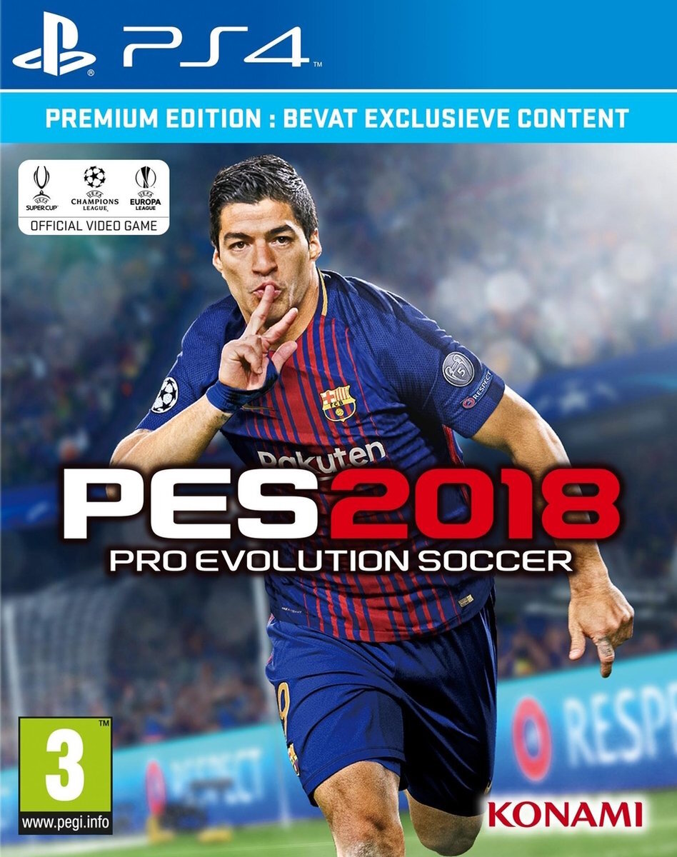 Pro Evolution Soccer 2018 (PES 2018) Легендарное издание (Legendary Edition) Русская Версия (PS4)