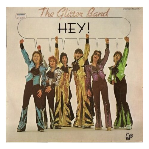 Старый винил, Bell Records, THE GLITTER BAND - Hey! (LP , Used)