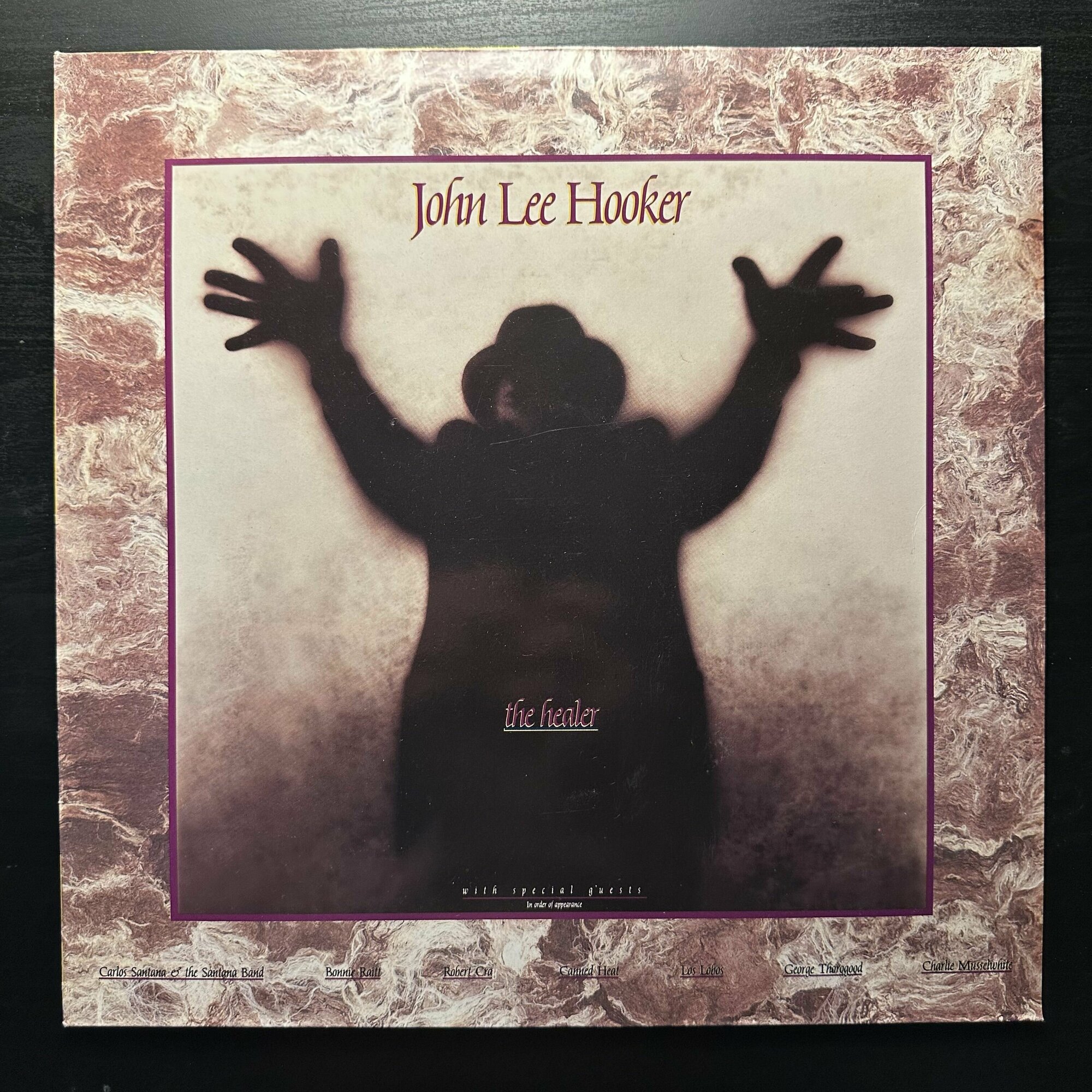 Виниловая пластинка John Lee Hooker The Healer (Европа 1989г.)