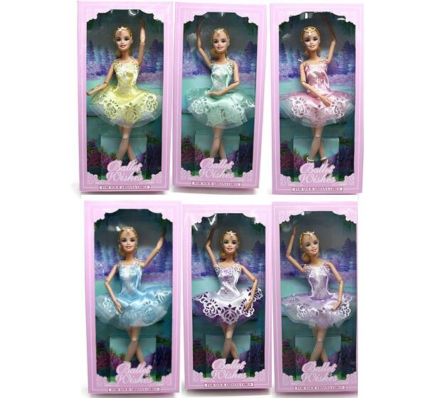 Кукла Балерина в коробке,28 см