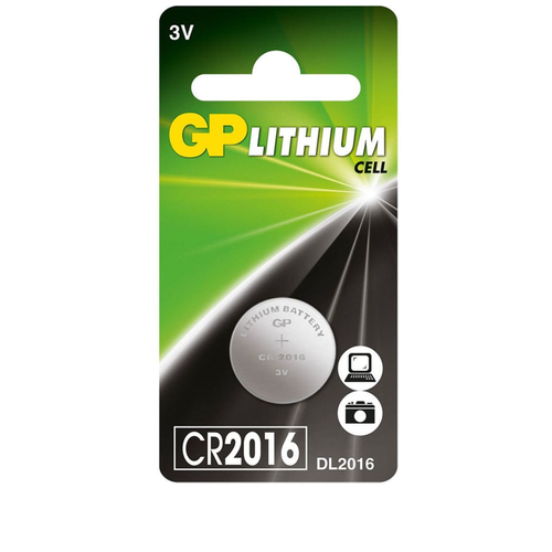 GP - Батарейка дисковая Lithium CR2016-2C 3V 1 шт gp литиевые дисковые батарейки lithium cr2016 5 шт cr2016 7cr5