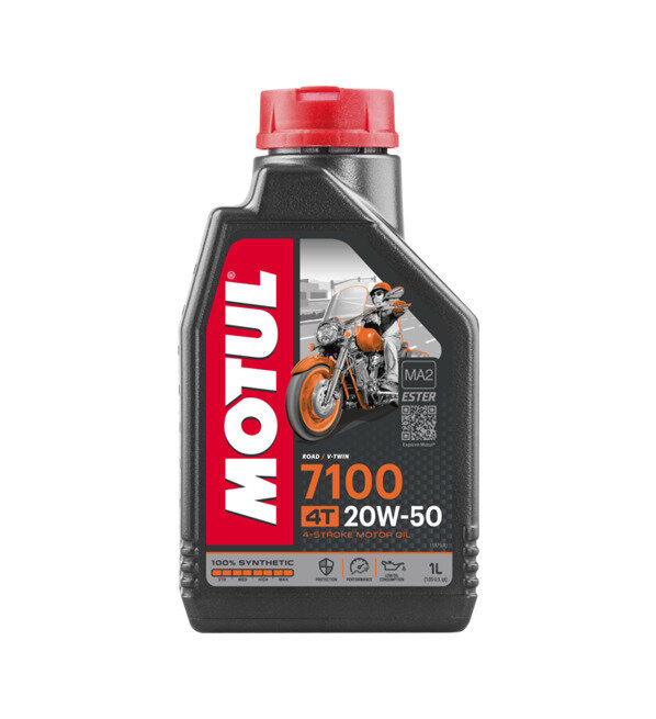Моторное масло Motul 7100 4T 20W50 1л (104103)