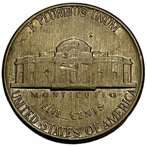 сша 5 центов 1980 г nickel джефферсон s proof США 5 центов 1980 г. (Nickel, Джефферсон) (D)