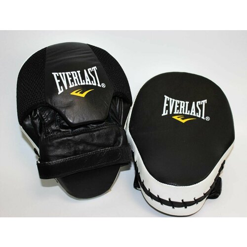 Лапа боксерская для отработки ударов, изогнутая для тренировок Everlast лапа боксерские для единоборств для отработки ударов изогнутая форма цв красный