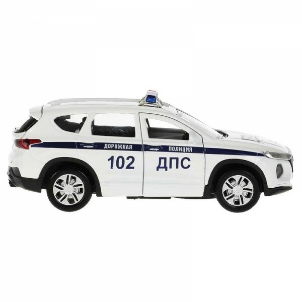 Модель металлическая Технопарк Полиция Hyundai Santa Fe - фото №7