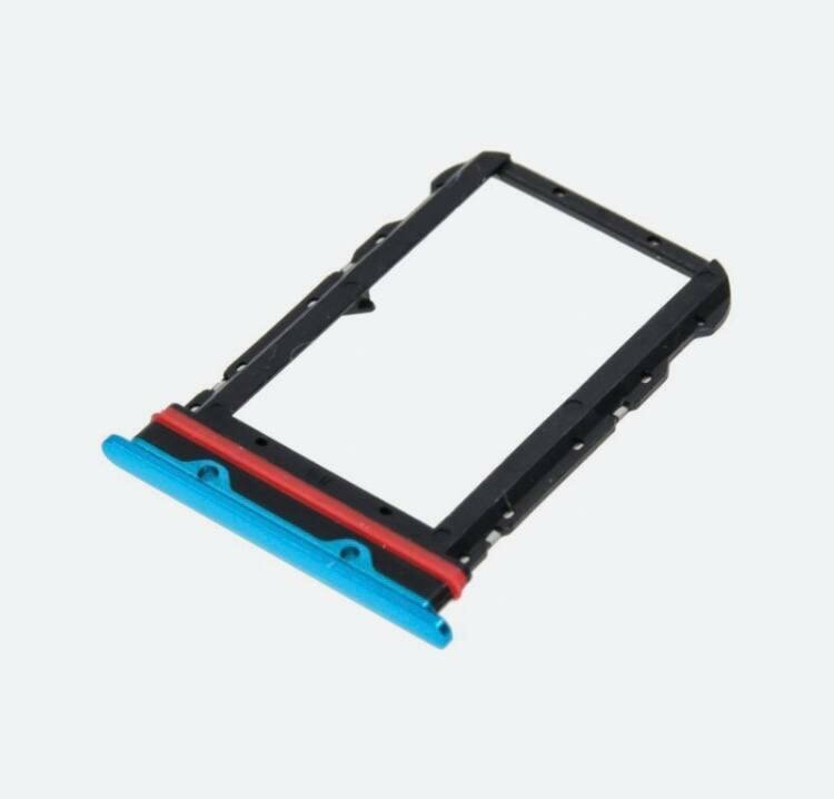 Держатель (лоток) SIM карты для Xiaomi Mi Note 10 зелёный — фото 4