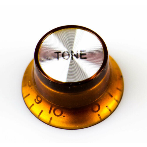 Ручка потенциометра Musiclily MX1059, SG style, метрическая, тон, янтарная