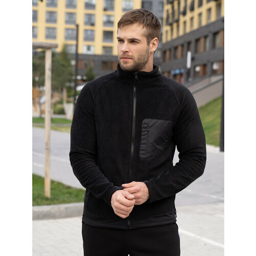 фото Толстовка crosssport, размер 52, черный