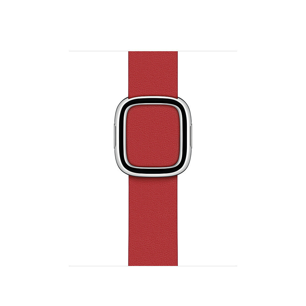 Ремешок Apple Modern Buckle для Apple Watch Series 3/4/5/6/SE гранатовый (MY642ZM/A) 40мм - фото №12