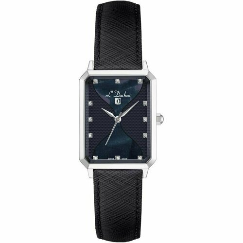 фото Наручные часы l'duchen часы наручные l'duchen d 591.11.31 гарантия 3 года, серебряный, черный