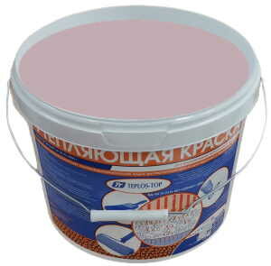 Фасадная утепляющая краска Теплос-Топ 11 литров, NCS S 2010-R30B