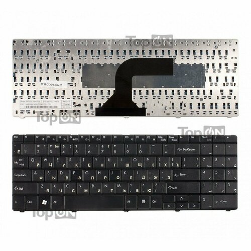 Клавиатура Packard Bell EasyNote ST85 ST86 MT85 TN65 Series Black Черная клавиатура для ноутбука packard bell easynote mt85 черная