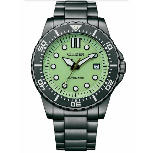 фото Наручные часы citizen automatic, зеленый