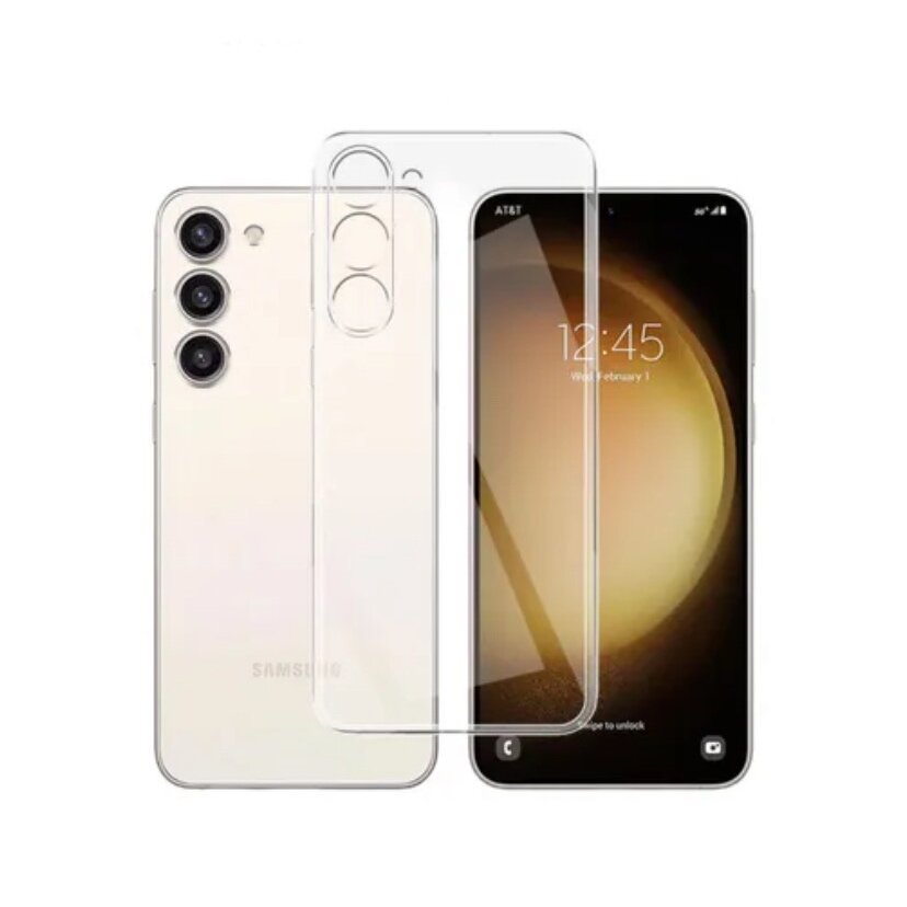 Чехол прозрачный для Samsung Galaxy S24 Plus (Самсунг С24 плюс) — фото 1