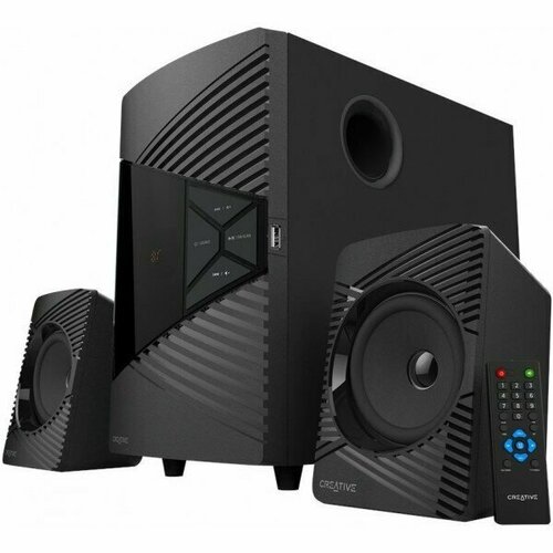 Колонки Creative SBS E2500, 2.1, [51mf0485aa001] черный