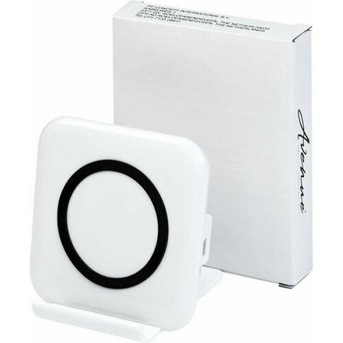 Беспроводная зарядка-подставка для смартфона Avenue Catena, белый беспроводная зарядка подставка для смартфона avenue catena черный