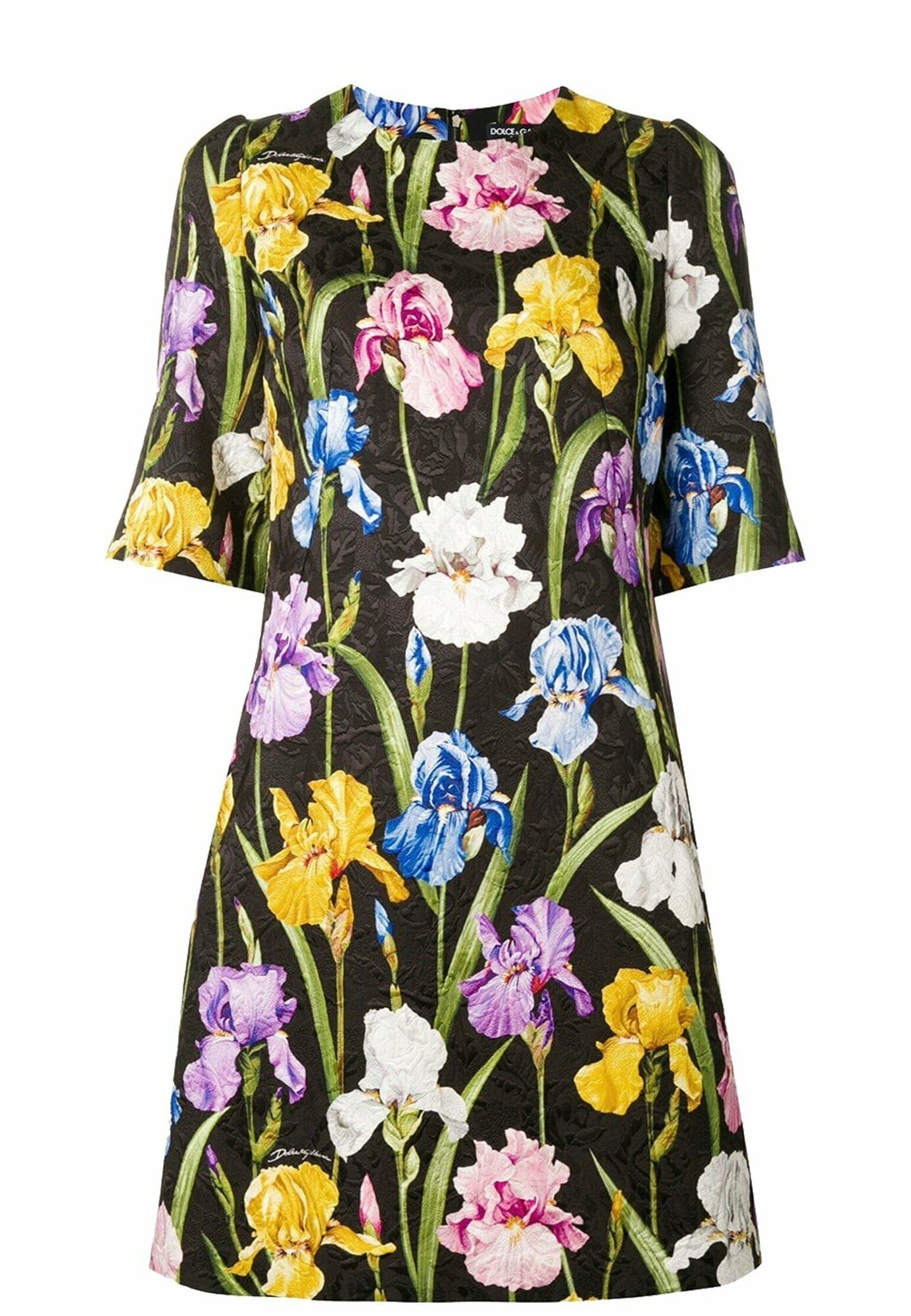 Платье DOLCE & GABBANA, размер 38, черный