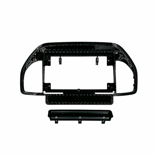 Рамка переходная Hyundai Solaris 3 2021 (9 дюйм, Silver) AJ-HY-099