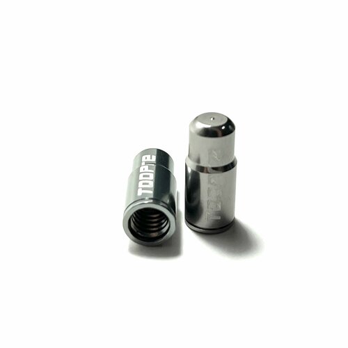 Колпачок на ниппель PRESTA цвет серебристый 2шт 425₽