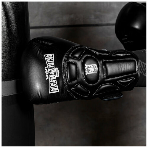 фото Перчатки боксёрские fight empire, premium, 8 унций, цвет черный